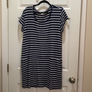 Caslon knife shift dress